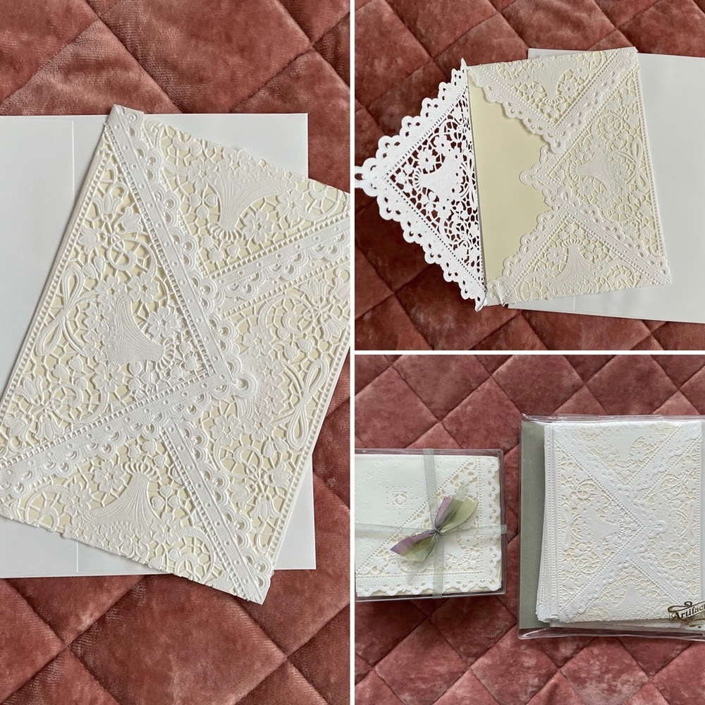 Stationary & Napkins Set